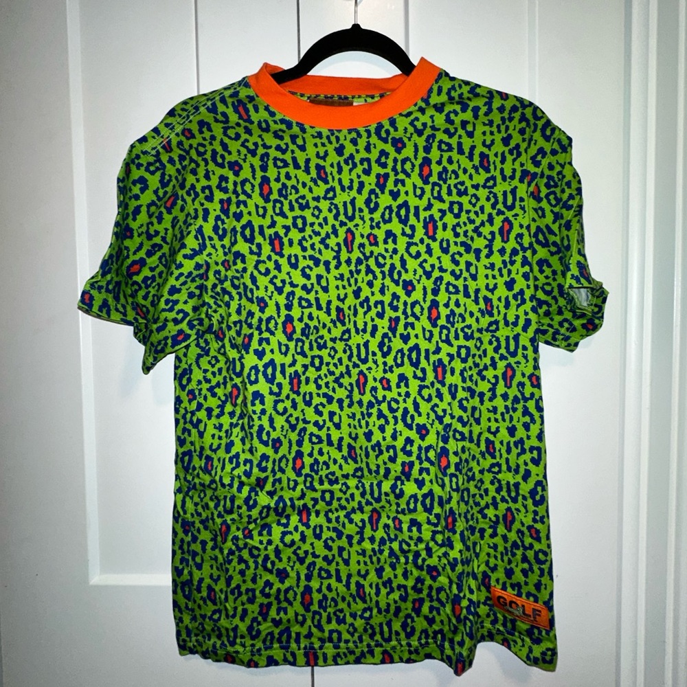 GOLF WANG Digi Leopard Print T-Shirt S/S 2019